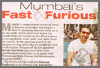 Mumbai‘s Fast & Furious!